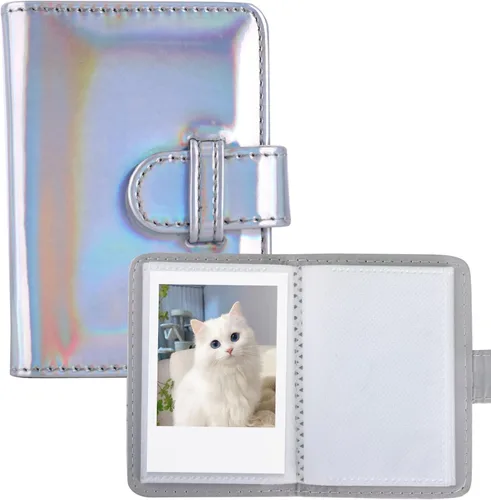 Vista 17 de Mini álbum de fotos de 28 bolsillos para mini película, foto de 2x3, tarjeta de fotos Kpop, álbumes cartera libro para Mini 12 11 40 7+ EVO 90 Alpaca