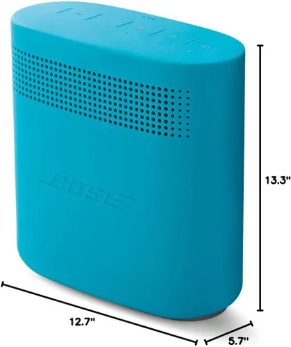 Vista 8 de Bose SoundLink Color II: Altavoz Bluetooth Portátil, Altavoz Inalámbrico con Micrófono - Azul Aqua