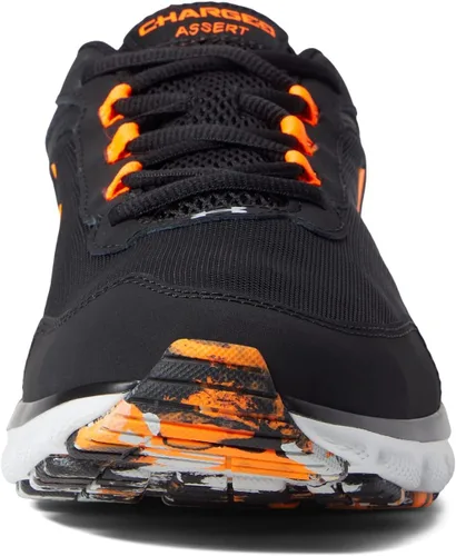 Vista 5 de Under Armour Mens Charged Assert 9 Marble Running Shoe Negro (002)/Naranja Blaze