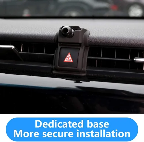 Vista 4 de Soporte de teléfono de coche para Toyota Camry 2018 2019 2020 L LE SE XSE XLE TRD y Camry Hybrid 18-20 Accesorios interiores de automóviles Mejor
