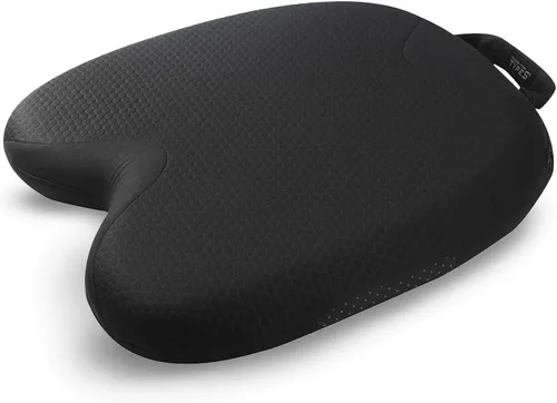 Vista 2 de Type S - Cojín de asiento de gel cómodo, paquete de 2, cojín de asiento de espuma viscoelástica mejorada para silla de oficina, asiento