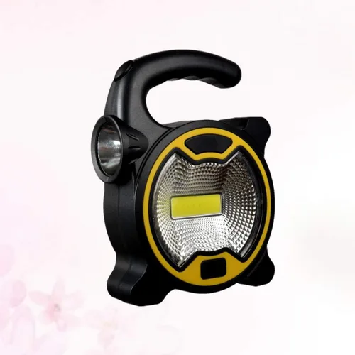 Vista 6 de BESPORTBLE Cob portátil LED reflector de mano luz de trabajo linterna ultra brillante para acampar reparación de automóviles emergencia ligera