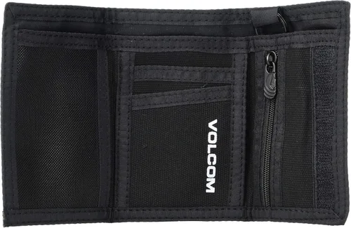 Vista 4 de Volcom Cartera Trifold para hombre, Box Stone - Cartera plegable, talla única , Negro