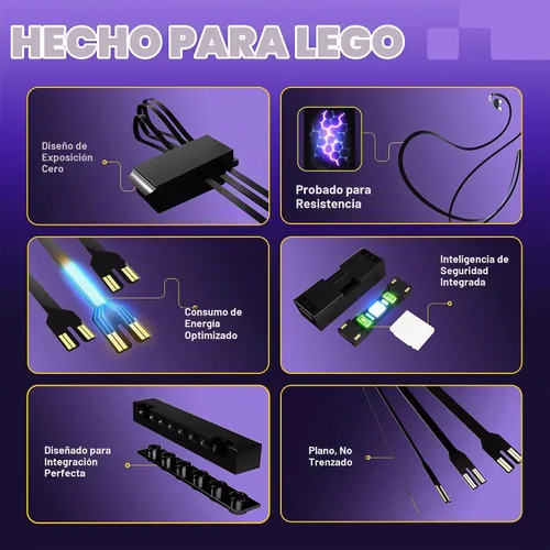 Vista 10 de Light My Bricks Kit de luces LED para LEGO Star Wars UCS AT-AT 75313 - Iluminación de pantalla personalizada para iluminar y mejorar el modelo LEGO