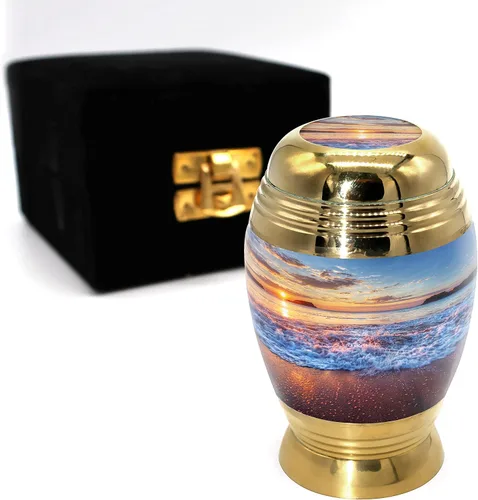 Vista 20 de Dock of The Bay - Urna de cremación para cenizas para hombres adultos – Urna personalizada para cenizas para mujeres, urnas decorativas – Hermosas
