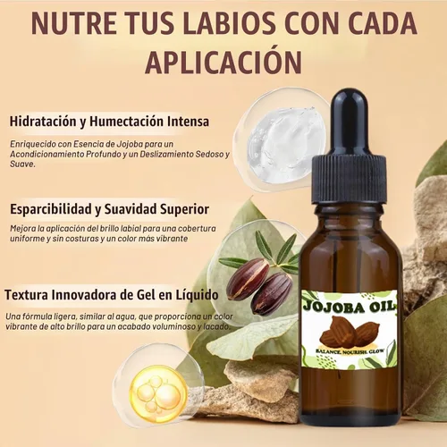 Vista 5 de Kit de brillo labial Thaluna, divertido kit de brillo labial para hacer tu propio brillo labial para niñas, mujeres, adolescentes con base