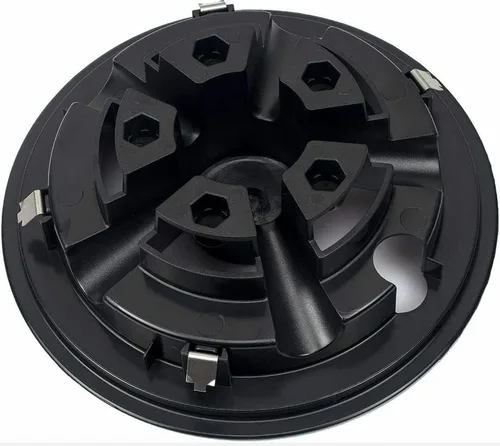 Vista 2 de 3G Cubiertas de rueda negras para carrito de golf de 8" SS - EZGO, Club Car, Yamaha - Universal