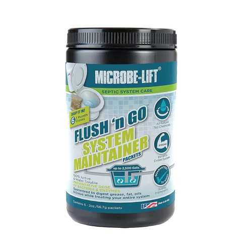 Vista 8 de Microbe-Lift Tratamiento de tanque séptico, tratamiento Flush 'N Go Shock, 32 onzas