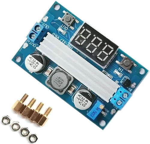 Vista 2 de Kiro&Seeu LTC1871 Boost Power Module High Power DC-DC 100W Salida ajustable 3.5-35v Paso arriba Fuente de alimentación Convertidor de Módulo Tablero