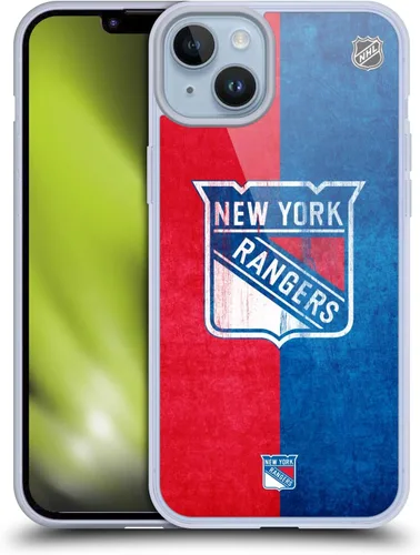 Vista 63 de Head Case Designs Funda de gel suave con licencia oficial de la NHL Camouflage New York Rangers compatible con Apple iPhone 7 Plus/iPhone 8 Plus