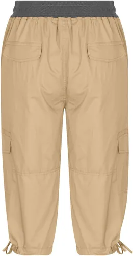 Vista 5 de Pantalones capri tipo cargo para mujer, ligeros, de secado rápido, atléticos, para verano, casuales, con bolsillos