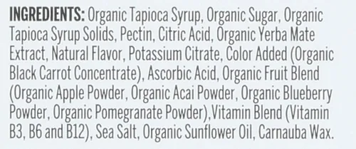 Vista 2 de Probar, Chew Energy Bolt Berry Blast Organic, 2.1 onzas, 12