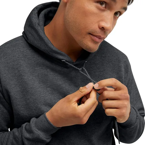 Vista 4 de Hanes Sudadera con capucha Ecosmart para hombre, sudadera de forro polar de peso medio, sudadera con capucha para hombre
