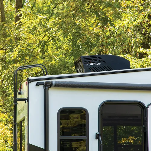 Vista 9 de Chill® HE - Aire acondicionado de techo RV - 13.5K BTU, negro