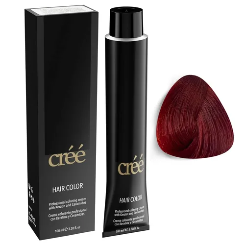 Vista 14 de Cree Professional 3.6 - Tinte permanente para el cabello, marrón rojo oscuro, larga duración, rico vibrante, cobertura de canas, 3.4 onzas líquidas