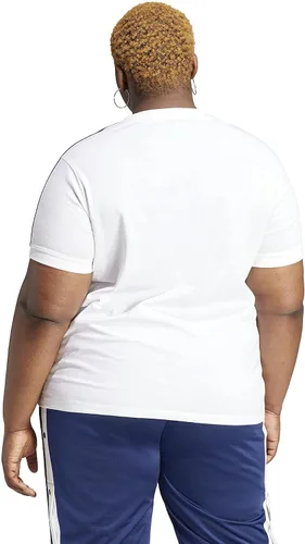Vista 2 de adidas Originals Camiseta Adicolor Classics de 3 rayas para mujer