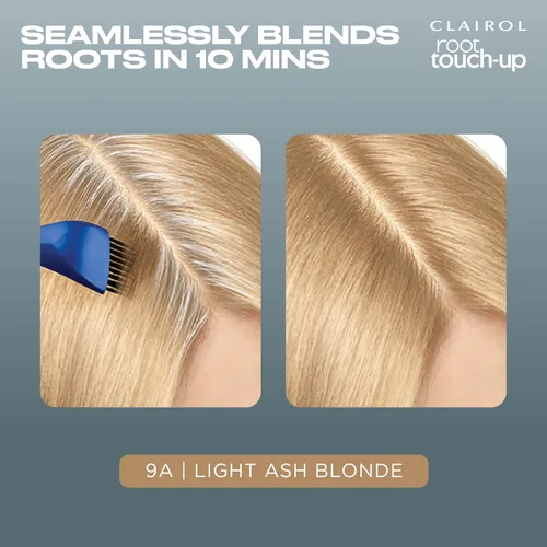 Vista 43 de Clairol Root Touch-Up de Nice'n Easy Tinte Permanente para el Cabello, 10 Rubio Extra Claro, Paquete de 1 Clairol Root Touch Up - Tinte permanente