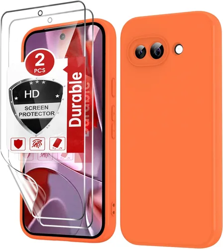 Vista 12 de LeYi Funda para Google Pixel 6A, Funda para Google Pixel 6A [6.1"] con Paquete de 2 Protectores de Pantalla de Vidrio Templado, Funda de Silicona