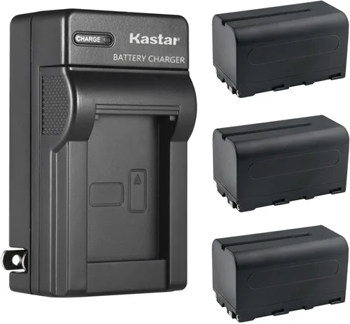 Vista 6 de Kastar Cargador de batería de pared de CA NP-F750 / NP-F770 para FEELWORLD FW568 V2 monitor de campo de cámara réflex digital de 5.5 pulgadas