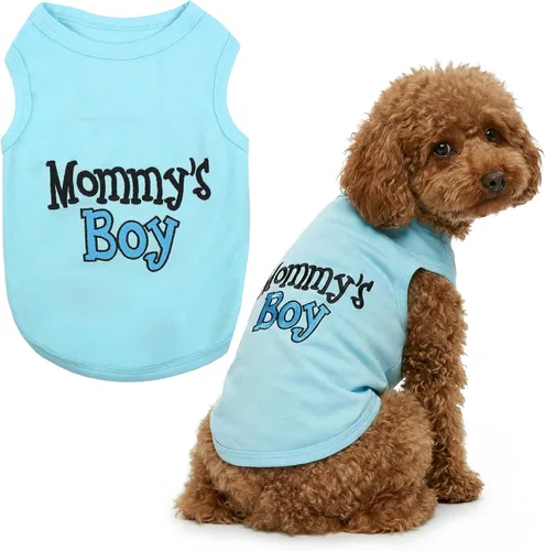 Vista 52 de Parisian Pet - Camiseta para perros y gatos, con texto en inglés Daddy's Girl, 2XS