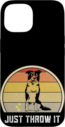 Vista 6 de iPhone 16 Just Throw It Border Collie Women Men Herding Dog Ball Fetch Case