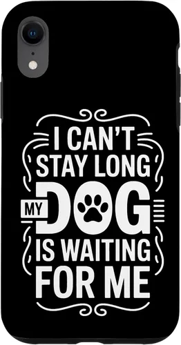 Vista 25 de I Cant Stay Long My Dog is Waiting for Me Pet Parent Case for iPhone 16