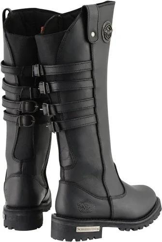 Vista 6 de Milwaukee Leather Botas de Motociclista de Cuero para Mujer de Rodilla a Altura de la Pierna Colección Premium MBL