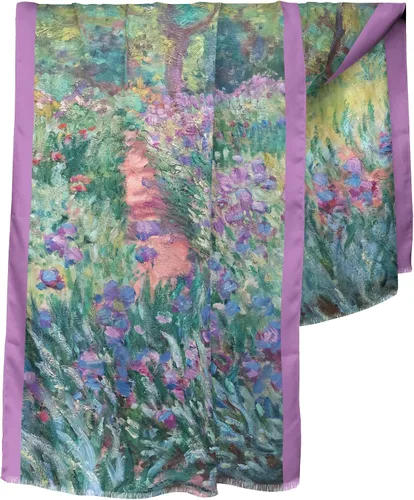 Vista 18 de RainCaper Bufanda de mezcla de seda para mujer Delaunay mujer portuguesa