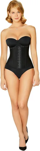 Vista 3 de DIANE & GEORDI 002396 Entrenador de cintura de corsé deshuesado para mujeres Faja Colombiana