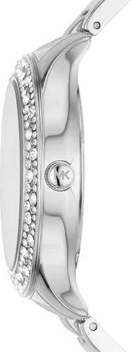 Vista 2 de Michael Kors Reloj de cuarzo Liliane para mujer con correa de acero inoxidable