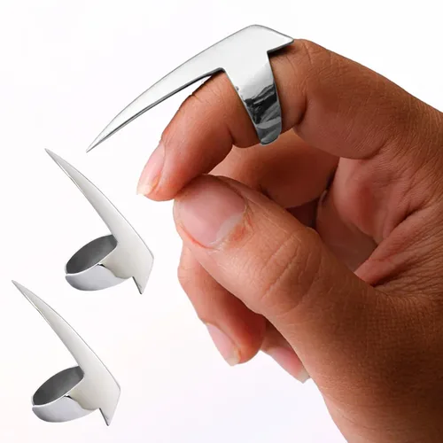 Vista 25 de Anillos Profesionales para Seccionar Cabello - Herramientas de Trenzado de Acero Inoxidable para Rastas, Pelucas, Rizado, Tejido, Balayage e