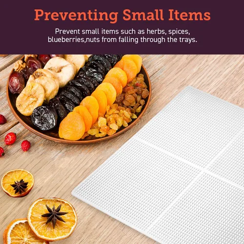 Vista 3 de COSORI Paquete de accesorios para deshidratadores de alimentos con pantallas de malla y hojas de rollo de frutas