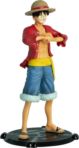 Vista 3 de Figura coleccionable de PVC de ABYSTYLE Studio One Piece Monkey D. Luffy SFC de 6.5" de estatura, estatua para anime, manga, figuras para decoración