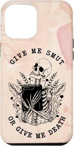 Vista 26 de iPhone 16 Romance Book Lover Smut Reader Give Me Smut Or Give Me Death Case
