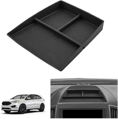 Vista 8 de LUWU Bandeja organizadora para consola central Ford Edge 2024 2020 2021 2022 2023 2024 Ford Edge SE/SEL/ST-Line/Titanio/ST, organizador de consola
