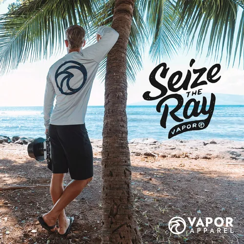 Vista 6 de Vapor Apparel UPF 40 - Sudadera térmica para hombre con protección solar UV para deportes y estilo de vida al aire libre