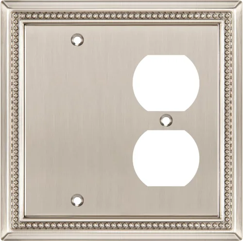 Vista 83 de Henne Bery Sunken Pearls Placa de Pared Decorativa de Servicio Pesado Placa de Interruptor Cubierta de Tomacorriente