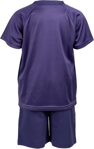 Vista 6 de Bluey Bingo Dad Mom - Camiseta sin mangas y pantalones cortos de rizo francés, conjunto de 3 piezas para niño pequeño a niño grande