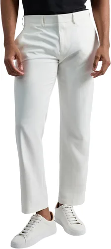 Vista 10 de Kenneth Cole Reaction - Pantalón de vestir de corte moderno, elástico, para hombre Negro
