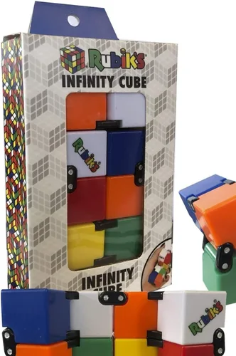 Vista 2 de Rubiks Infinity Cube Fidget Stimming Toy