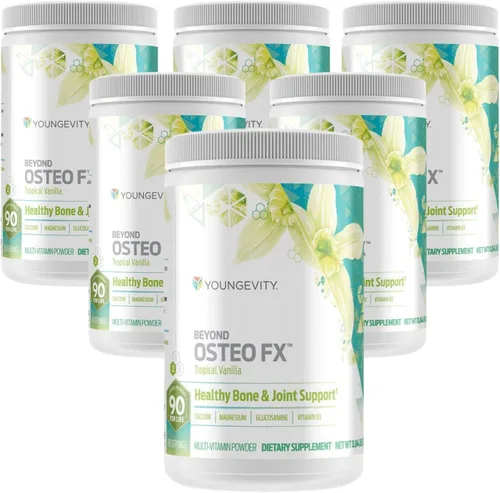 Vista 9 de BEYOND Osteo Fx POLVO - Bote de 12.70 oz con sabor a vainilla tropical