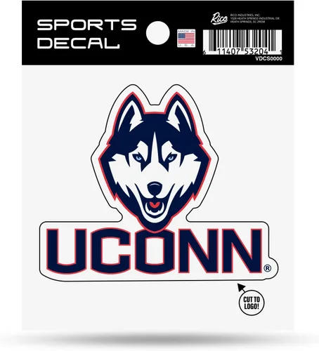 Vista 9 de Rico Industries NCAA - Calcomanía unisex para adultos con logotipo primario 4 x 4