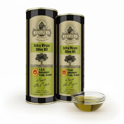 Vista 10 de Ellora Farms, Aceite de oliva virgen extra griego, DOP con certificación de finca única, ganador del premio de oro múltiple, rastreable, primera