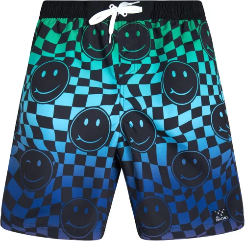 Vista 4 de Big Chill Conjunto de natación para niños Conjunto de natación para niños UPF 50+ Rash Guard manga larga camiseta de natación corto traje de baño
