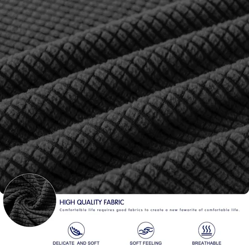 Vista 5 de subrtex Funda de Cojín Elástica Suave para Asiento de Sofá Funda Deslizable de Spandex para Silla y Sofá Adecuada para 1-2-3 Plazas Reemplazo