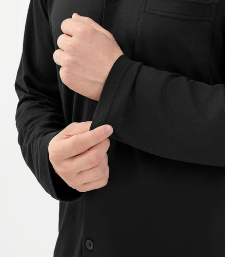 Vista 44 de DAVID ARCHY - Pijama de algodón con botones para hombre