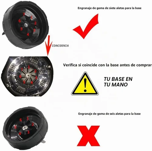 Vista 3 de Conjunto de cuchillas de repuesto Ninja Blender, 2 piezas