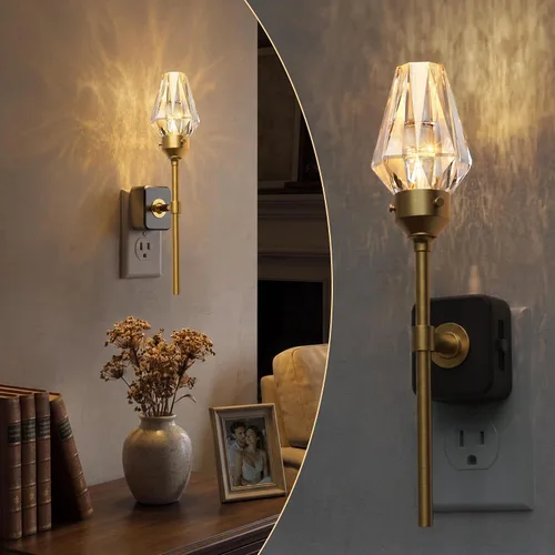 Vista 43 de L LOHAS LED Luz nocturna, luces nocturnas modernas que se enchufan a