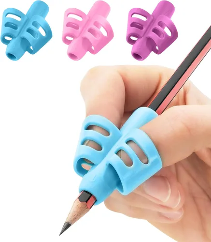 Vista 8 de Stylo Empuñaduras para lápices para escritura a mano para niños (paquete de 6) — Entrenador de agarre ergonómico para niños de 3 a 5 años