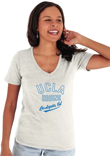 Vista 23 de Blue 84 NCAA - Camiseta de triple mezcla para mujer